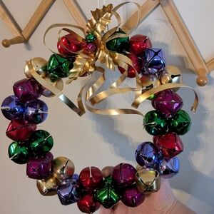 Vintage Jingle Bell Wreath